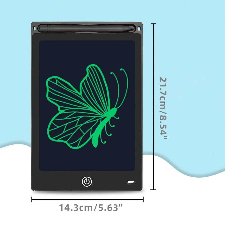 1 Pcs 8.5" LCD Drawing & Writing Tablet for Kids - Portable, Safe & Perfect as a Birthday, Christmas, or Halloween Gift